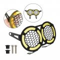 Topteng Front Headlight Guard Cover Grill Protector Fit For Ducati Desertx 2022-2023
