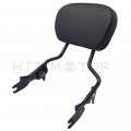 Httmt Adjustable Detachable Sissy Bar Upright Backrest With 4 Point Docking Hardware Compatible Touring Road King Glide Street