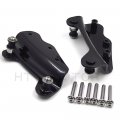 Httmt Adjustable Detachable Sissy Bar Upright Backrest With 4 Point Docking Hardware Compatible Touring Road King Glide Street