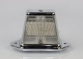 Truck Rv Atv Snowmobile Trailer Led License Plate Light Chrome Finish 