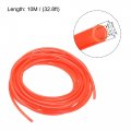 Pneumatic Air Hose Tubing Compressor Tube 4mm 5 32 Id X 6mm 1 4 Od 10m 8ft Pipe Bright Orange With 2 Type Connect Fittings