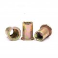 Etaclover Zkenyao-rivet Nut M3 M4 M5 M6 M8 M10 M12 304 Stainless Steel Steel With Zinc Aluminum Flat Head Riveteds Insert Rivet