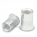 Etaclover Zkenyao-rivet Nut M3 M4 M5 M6 M8 M10 M12 304 Stainless Steel Steel With Zinc Aluminum Flat Head Riveteds Insert Rivet