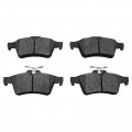 Brake Pads Rear Set Semi-metallic All-weather Mechanics Choice For 2006-2009 Jaguar Vanden Plas