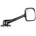 Truck Hood Mirrors Fit For 2008-2016 Freightliner Cascadia A Pc Left Side Tow Mirror Manual Control With Chrome Housing 