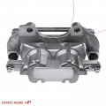 A-premium Front Disc Brake Caliper Assembly With Bracket Compatible Select Chrysler And Dodge Models 200 2013-2014 300
