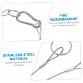 Gleavi 12 Pcs Lanyard Cable Tether Safety Wire Loop Lock Marine Hardwares Retractable Rabbit Stainless Steel Outdoor Speakers