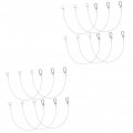 Gleavi 12 Pcs Lanyard Cable Tether Safety Wire Loop Lock Marine Hardwares Retractable Rabbit Stainless Steel Outdoor Speakers