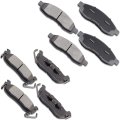 Ceramic Brakes Pads Quick Stop Front Rear Brake Pad D1015 D1041 