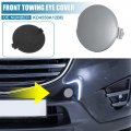 X Autohaux Car Front Bumper Tow Hook Cover Towing Eye Cap For Mazda Cx-5 2013 2014 2015 2016 Kd4550a12bb Trailer Silver Tone