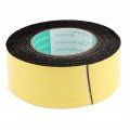 Uxcell Sealing Foam Tape 50mm Wide 1 5mm Thick 5m 16 4ft Long Self Adhesive Weather Strip For Window Door Insulation Yellow