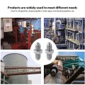 2pcs An3 To M10 X 1 0 Metric 10mm Stainless Brake Fittings Adapter