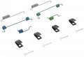 Rear Drum Brake Hardware Kit 118 61034 For Select 2000 To 2011 Ford Focus Automotive Replacement Part 