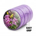 Yellow Budgies And Purple Orchids Valve Stem Caps For Tire Rim Wheel Aluminum