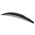 Stp-style Rear Car Trunk Lid Spoiler For Mazda Mx-5 Miata 2016-2021 Glossy Black Carbon Fiber 