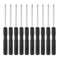 Mini Tri-point Screwdriver 0 6mm Y-type Head For Watch Eyeglasses Electronics Repair 10 Pcs 
