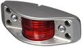 Grote 46282 Die-cast Aluminum Clearance Marker Light Flat Back No Socket Hole Required 