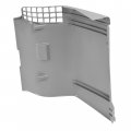 Hecasa Dash Cover Compatible With Freightliner Replacement For A18-31993-011 Dashboard Grey Abs Plastic A