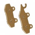 Caltric Front Left Brake Pads Compatible With Suzuki Quadrunner 500 Ltf500f 4x4 1998-2002 59300-098509