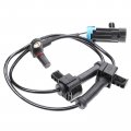 A-premium Abs Wheel Speed Sensor Compatible With Chevrolet Silverado 1500 Gmc Sierra 2007-2013 Rear Left And Right 2-pc
