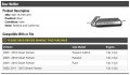 Rear Muffler Compatible With 2008-2015 Smart Fortwo 1 0l 3-cylinder