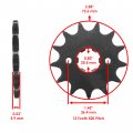 Caltric Front And Rear Sprockets Kit Compatible With Honda Tr200 Fatcat 1986 1987