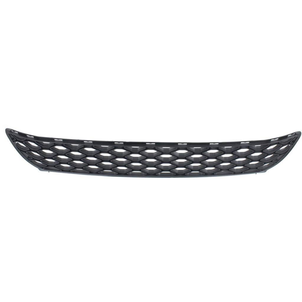 Front Bumper Lower Grille For Kia Rio And Rio5 2010 2011 Plastic Textured Gray Ki1036116 865251g600