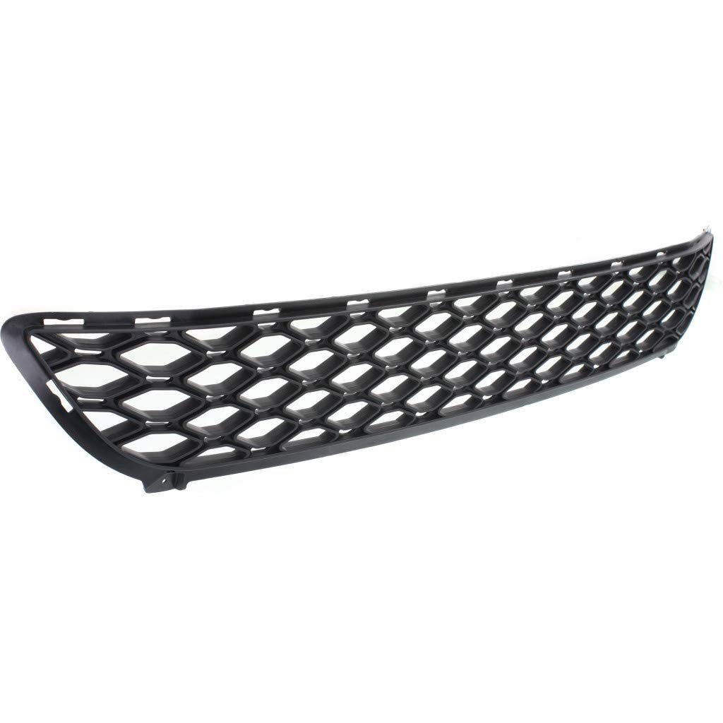 Front Bumper Lower Grille For Kia Rio And Rio5 2010 2011 Plastic Textured Gray Ki1036116 865251g600