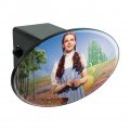 Wizard Of Oz Dorothy Character Oval Tow Trailer Hitch Cover Plug Insert