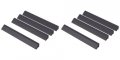 Runnen Edging Strip Outdoor Decking Gray 8 Pieces Edge Trim Floor 
