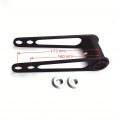 Httmt Mt284-008- Motorcycle Bike Rear 3 5 Lowering Kit Fit Compatible With Kawasaki Kfx450r Black