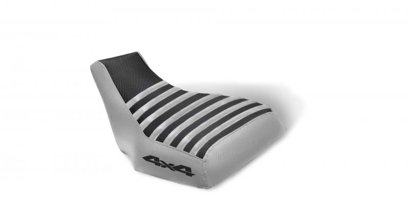 Gripper Seat Cover Fits Honda Trx500 Rubicon 2001 To 2004 Models Grey Color Nd5164