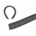 Uxcell Brush Weather Stripping Adhesive Felt Door Seal Strip Pile Weatherstrip Sweep For Window 590 6inch L X 0 47inch W