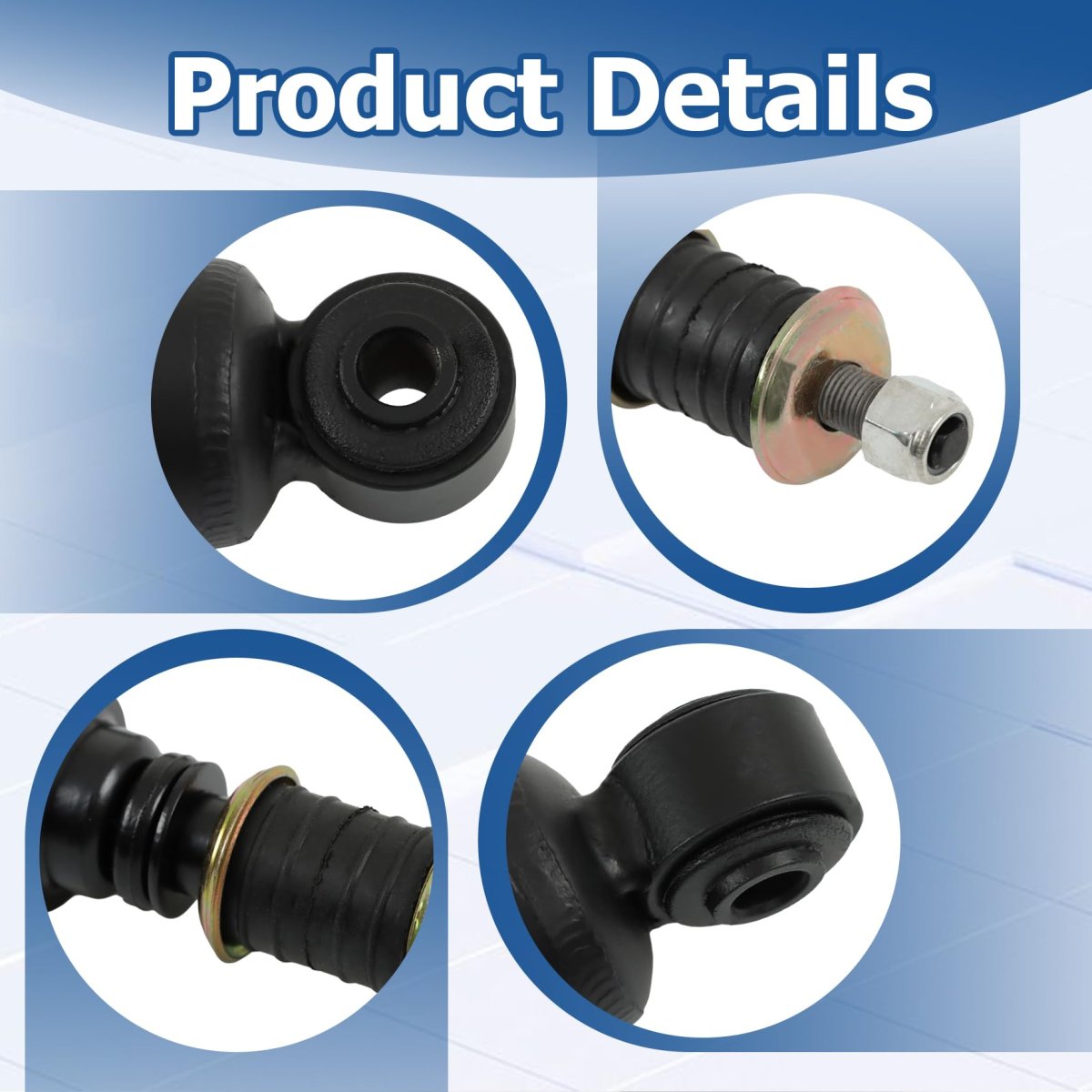 Front And Rear Shocks For Club Car Ds 1981 2011 Precedent 2004 Up Replacement 01 102588501 102588601