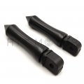 Httmt Mt095 Pa019x2 -black Tree Footpeg Compatible With Passenger 2018-later Softail Slim Flsl Breakout Fxbr