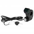 Electric Scooter Ignition 3 Pin Plug One Button Start Lock Switch With 2 Keys For Kugoo M4