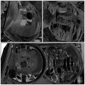 Auto Dynasty Factory Style Halogen Headlights Assembly Compatible With Chevy Suburban 1500 2500 Tahoe Avalanche 07-14 Driver