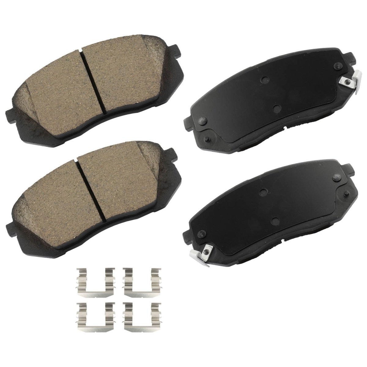 Front Disc Brake Pads Kit D1295-8412 For 2010-2015 Hyundai Tucson 2014-2016 Kia Cadenza 2007-2012 Rondo 2011-2016 Sportage 4pcs