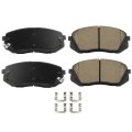 Front Disc Brake Pads Kit D1295-8412 For 2010-2015 Hyundai Tucson 2014-2016 Kia Cadenza 2007-2012 Rondo 2011-2016 Sportage 4pcs