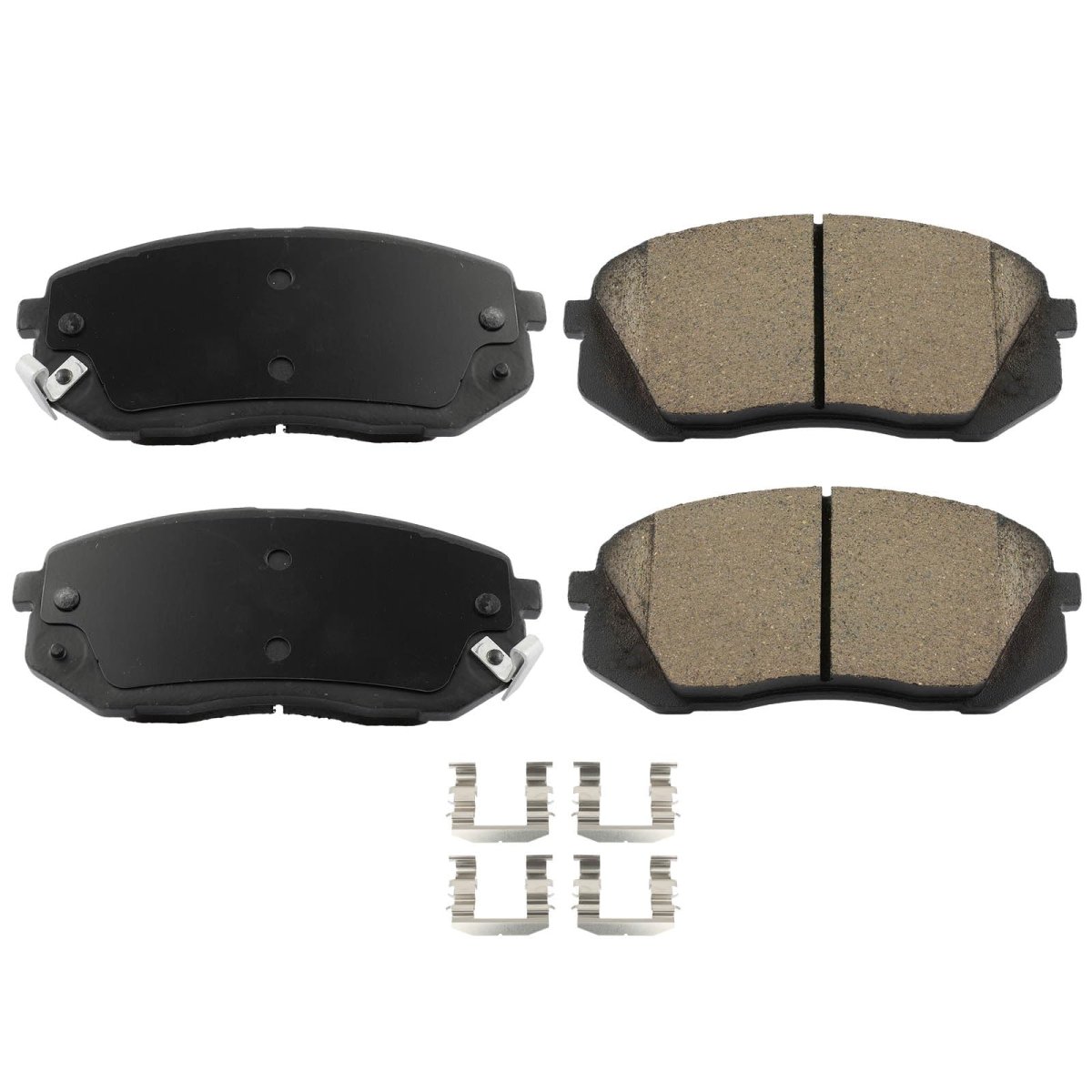 Front Disc Brake Pads Kit D1295-8412 For 2010-2015 Hyundai Tucson 2014-2016 Kia Cadenza 2007-2012 Rondo 2011-2016 Sportage 4pcs