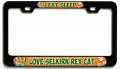 Eat Sleep Love Selkirk Rex Cat Bl 3d Metal License Plate Frame Auto Suv Truck Tag Holder R53