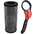 Caterpillar 4t-3131 Hydraulic Transmission Filter Ultra High Efficiency W Ihd Strap Wrench Bundle 