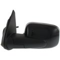 Door Mirror For Chevy Hhr 2007 2011 Driver Side Power Non Heated Paint To Match Gray Replacement 20923845 Gm1320366 