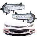 Labwork Fog Lights Replacement For 2016-2018 Chevrolet Malibu Passenger Side Driver Bumper Led Daytime Running Left Right