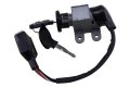 Scooter Ignition Switch Key Set For Gy6 49cc 50cc 150cc Taotao Peace Roketa Jonway Nst Tank 5 Pin Female Plug With Seat Panel 