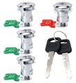 Door Lock Cylinder Set For Ford Econoline Van E150 E250 E350 1997 2018 4 Keyed Front Side Rear Kit Dl5886 703369 597638 