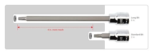 Tekton 3 8 Inch Drive X T27 Long Torx Bit Socket Shb14427