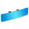 Anti Glare Rear View Mirror Frameless Panoramic Wide Angle Car Interior Convex Blue 11 8in For Cars Suvs Vans And Trucks 