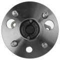 A-premium Rear Wheel Bearings And Hub Assembly Compatible With Toyota Corolla 1993-2002 Geo Prizm 1993-1997 Chevy 1998-2002