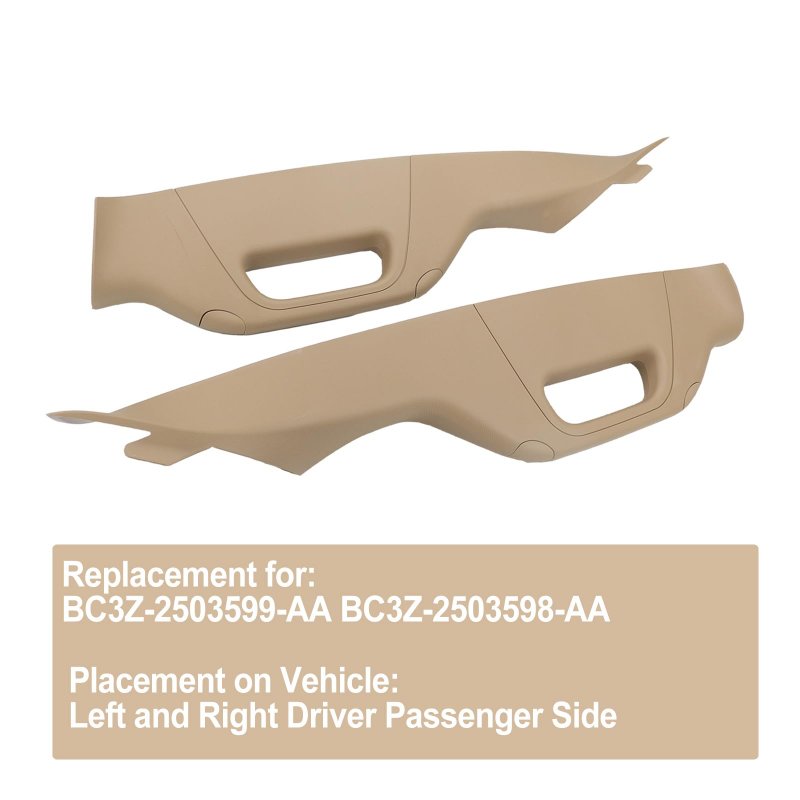 Fexon A Pillar Grab Handle Interior Trim For 2011-2016 Ford F250 F350 F450 F550 Super Duty Replace Bc3z-2503599-aa
